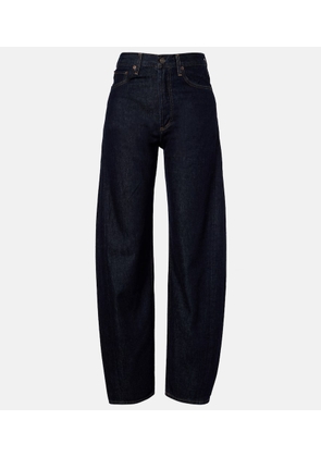 Agolde Luna high-rise barrel-leg jeans