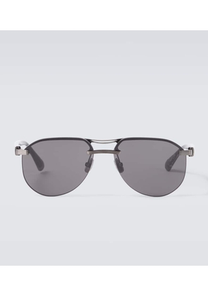 Brunello Cucinelli Carlito B. aviator sunglasses