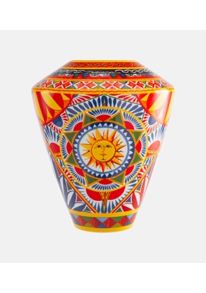 Dolce&Gabbana Casa Carretto Small porcelain vase
