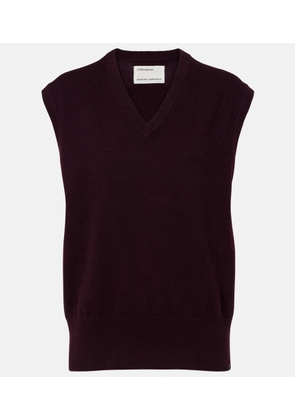 Extreme Cashmere nÂ°243 Spencer cashmere-blend sweater vest