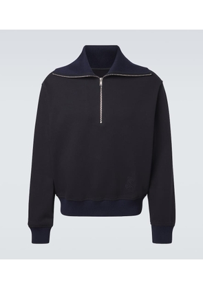 Jil Sander Cotton half-zip sweatshirt