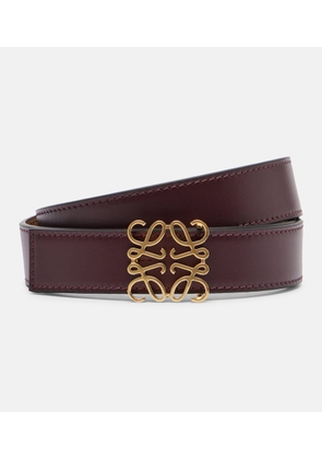 Loewe Anagram leather belt