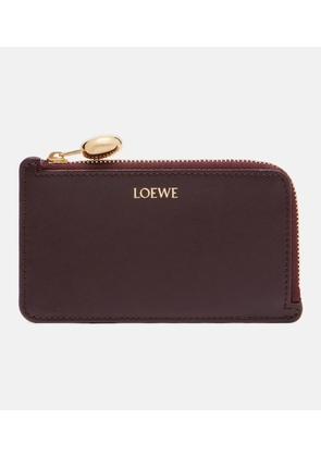 Loewe Pebble leather card holder