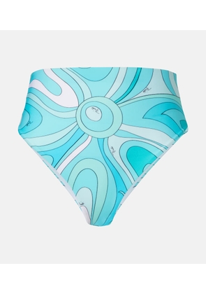 Pucci Marmo high-rise bikini bottoms