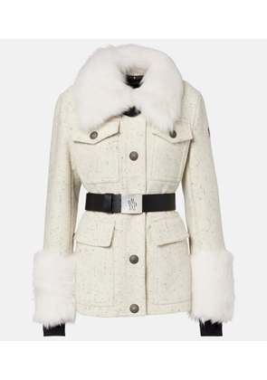 Moncler Grenoble Devez virgin wool down jacket