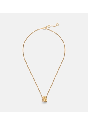 Bvlgari Serpenti Viper 18kt gold pendant necklace with diamonds