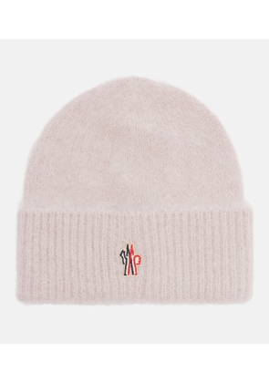 Moncler Logo alpaca wool-blend beanie