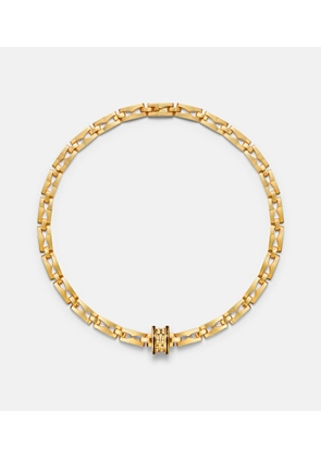 Bvlgari B.zero1 18kt gold necklace with ceramic