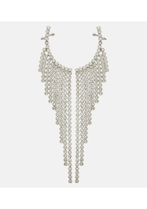 Rabanne Embellished drop earrings