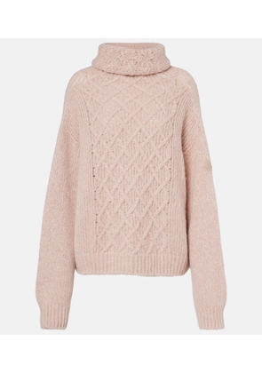 Moncler Alpaca-blend turtleneck sweater