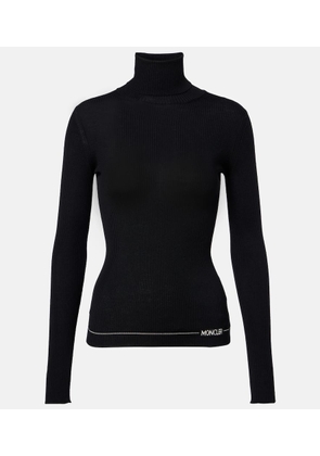 Moncler Virgin wool turtleneck sweater