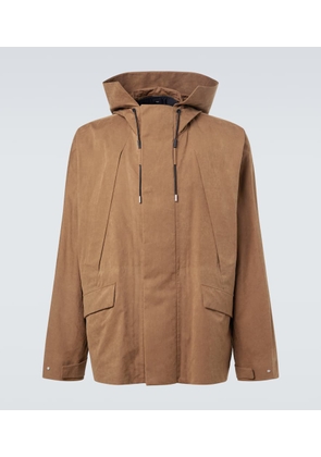 Loewe x On hooded technical jacket