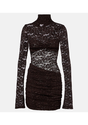 Bananhot Francisca floral lace minidress