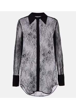 Bananhot Allen floral lace shirt