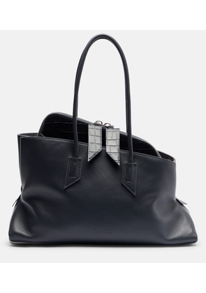 The Attico La Passeggiata Medium leather tote bag