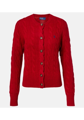 Polo Ralph Lauren Cable-knit wool and cashmere cardigan