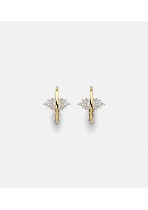 Yeprem Golden Strada 18kt gold clip-on earring with diamonds