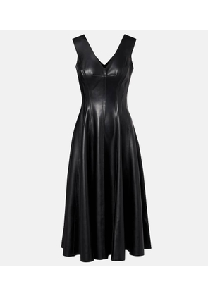 Norma Kamali Paneled midi dress