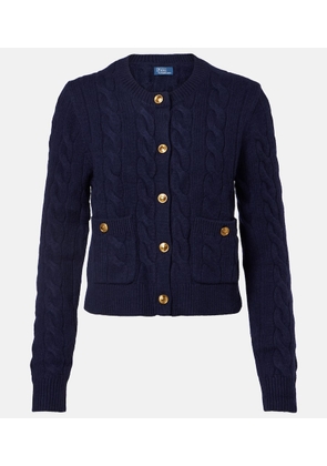 Polo Ralph Lauren Cable-knit wool and cashmere cardigan