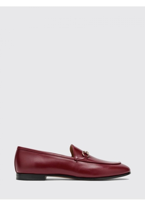 Loafer GUCCI Woman color Burgundy
