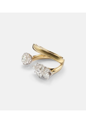 Yeprem Golden Strada 18kt yellow and white gold ring with diamonds