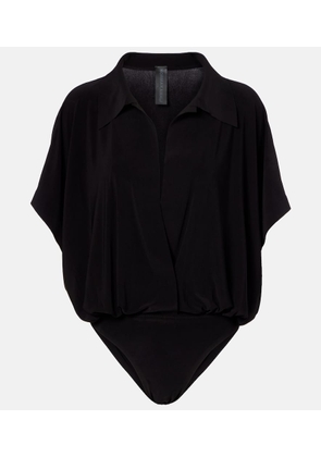 Norma Kamali Oversized shirt bodysuit