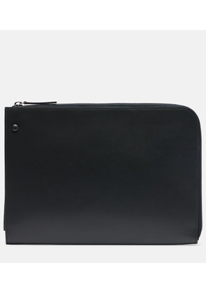 The Row Portfolio leather pouch