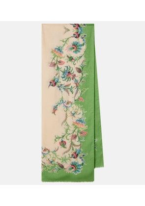 Etro Orfeo floral scarf
