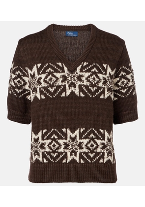 Polo Ralph Lauren Intarisa cotton and wool sweater