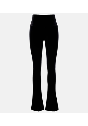 Norma Kamali Velvet leggings