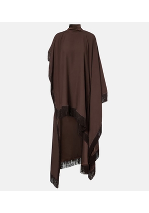 Taller Marmo California fringed satin kaftan