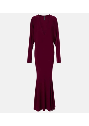 Norma Kamali Flared gown