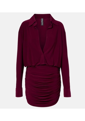 Norma Kamali Ruched minidress