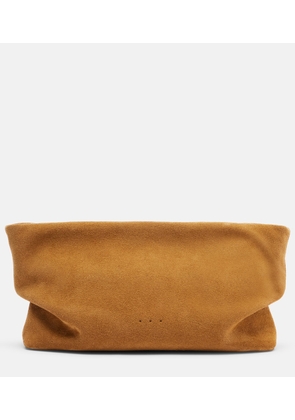 Aesther Ekme Nina Small suede clutch