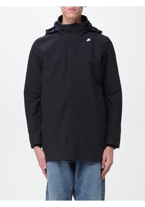 Coat K-WAY Men color Black
