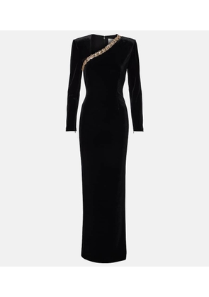 Roland Mouret Velvet midi skirt