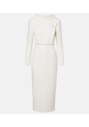 Roland Mouret Crepe midi dress