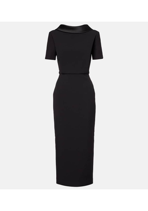 Roland Mouret Crepe midi dress