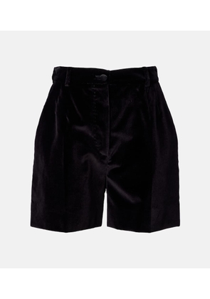 Dolce&Gabbana Cotton and silk-blend shorts