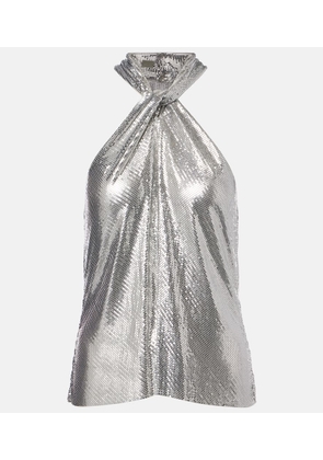 Rabanne Chainmail halterneck top