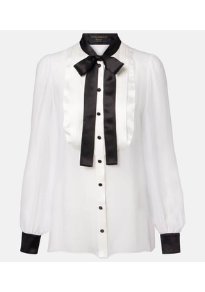 Dolce&Gabbana Sheer silk blouse