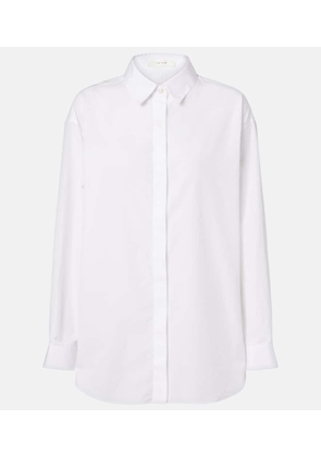The Row Esetan cotton poplin shirt