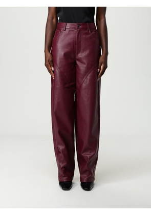 Pants ROTATE Woman color Plum