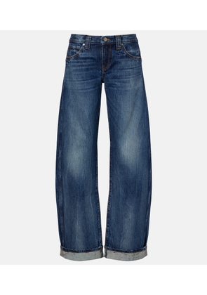 Khaite Karo barrel-leg jeans