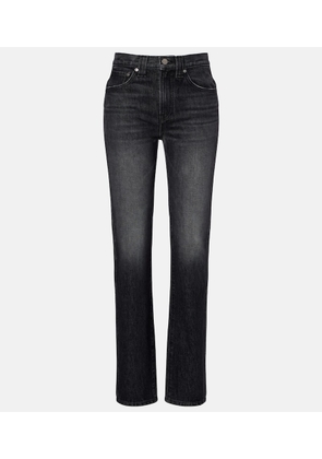 Khaite Farley mid-rise slim jeans