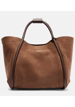 Max Mara Marine Small suede tote bag