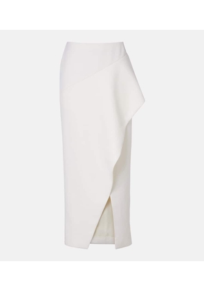 Khaite Jaia wool midi skirt