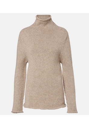 The Row Mariam cashmere turtleneck sweater