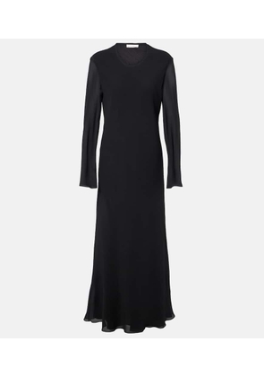 The Row Merita silk maxi dress