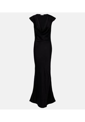 The Row Tefra satin gown
